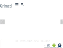 Tablet Screenshot of grimed.com